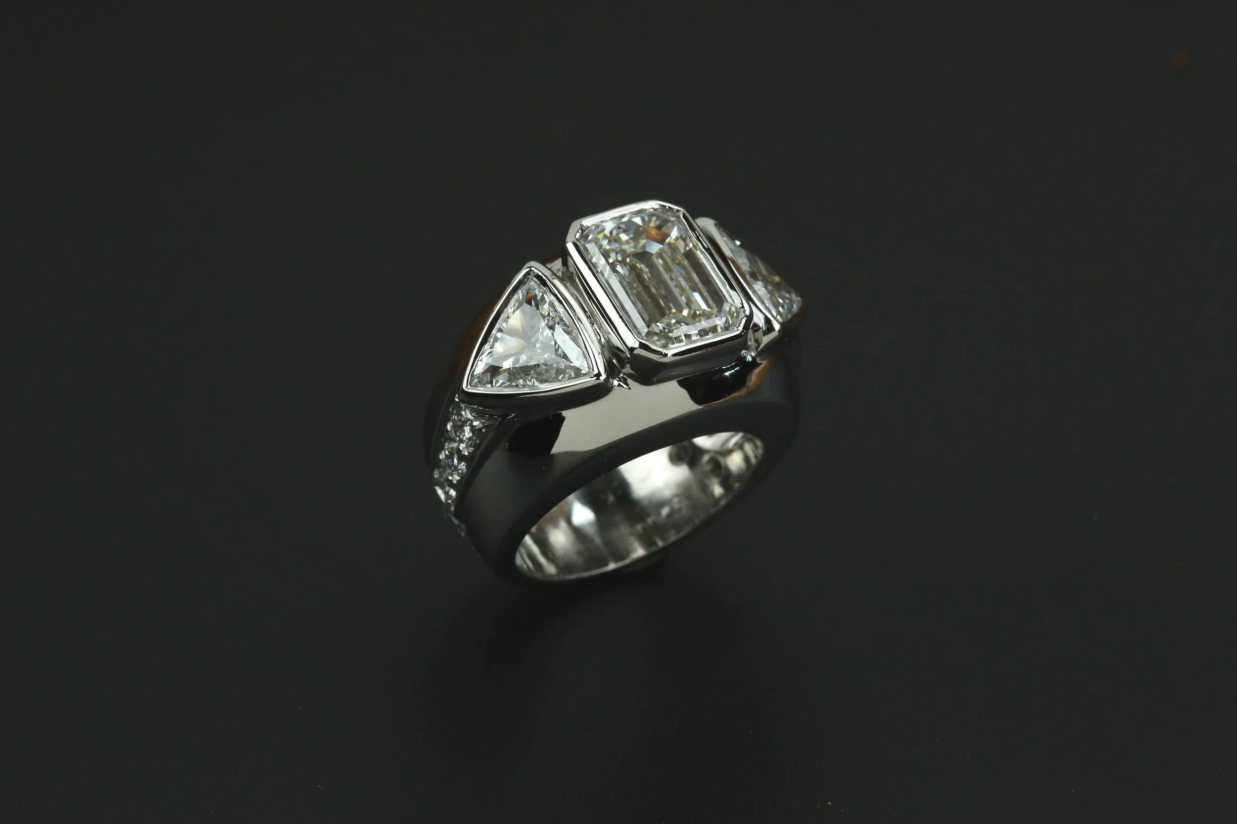 stark jewelers bespoke engagement architectural diamonds ring collection 