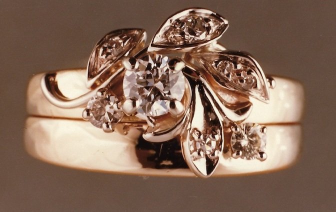 stark jewelers bespoke engagement cluster diamonds ring collection