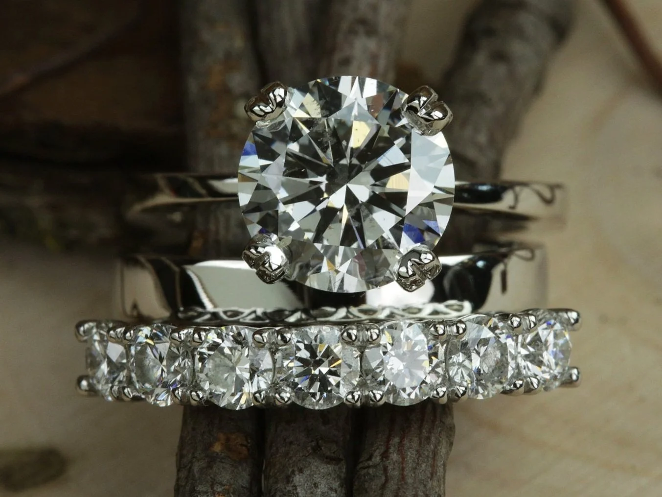 stark jewelers bespoke women's wedding band collection 