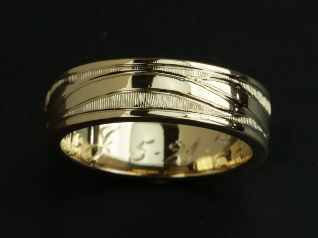 stark jewelers bespoke men's style band collection 