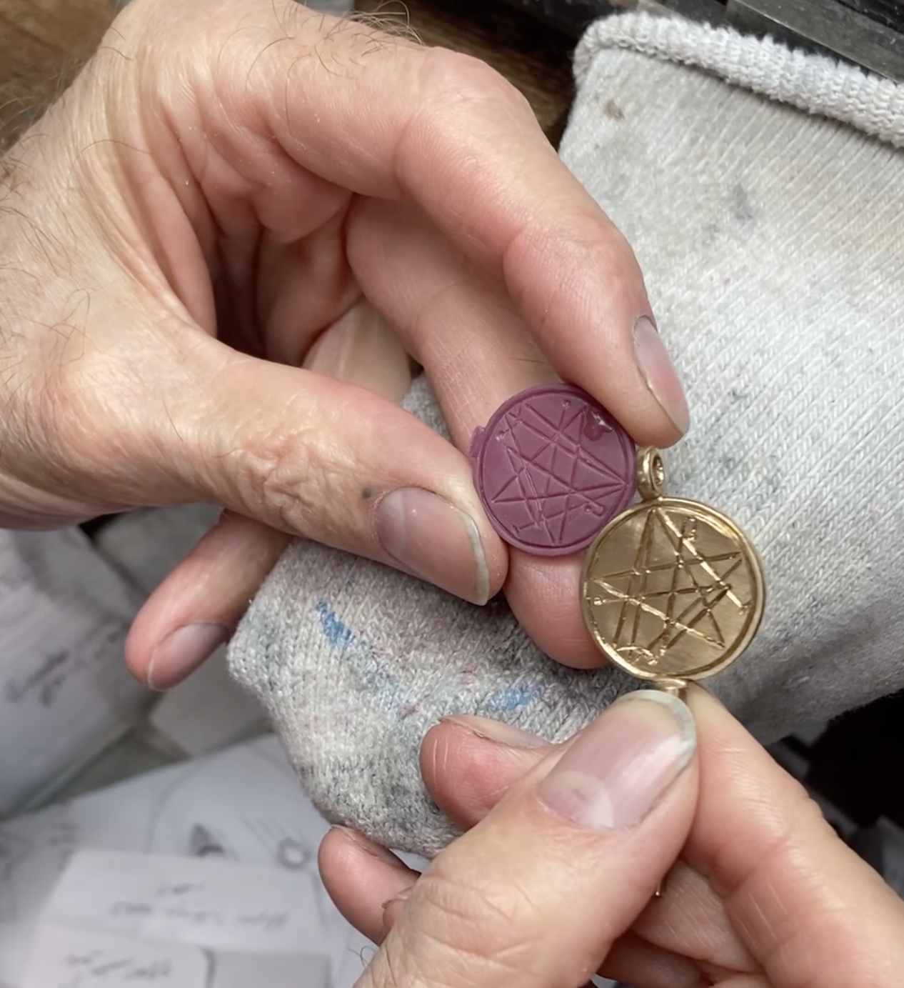 Preserving History: How Larry Stark Replicates Cherished Pendants Using Custom Jewelry Molds