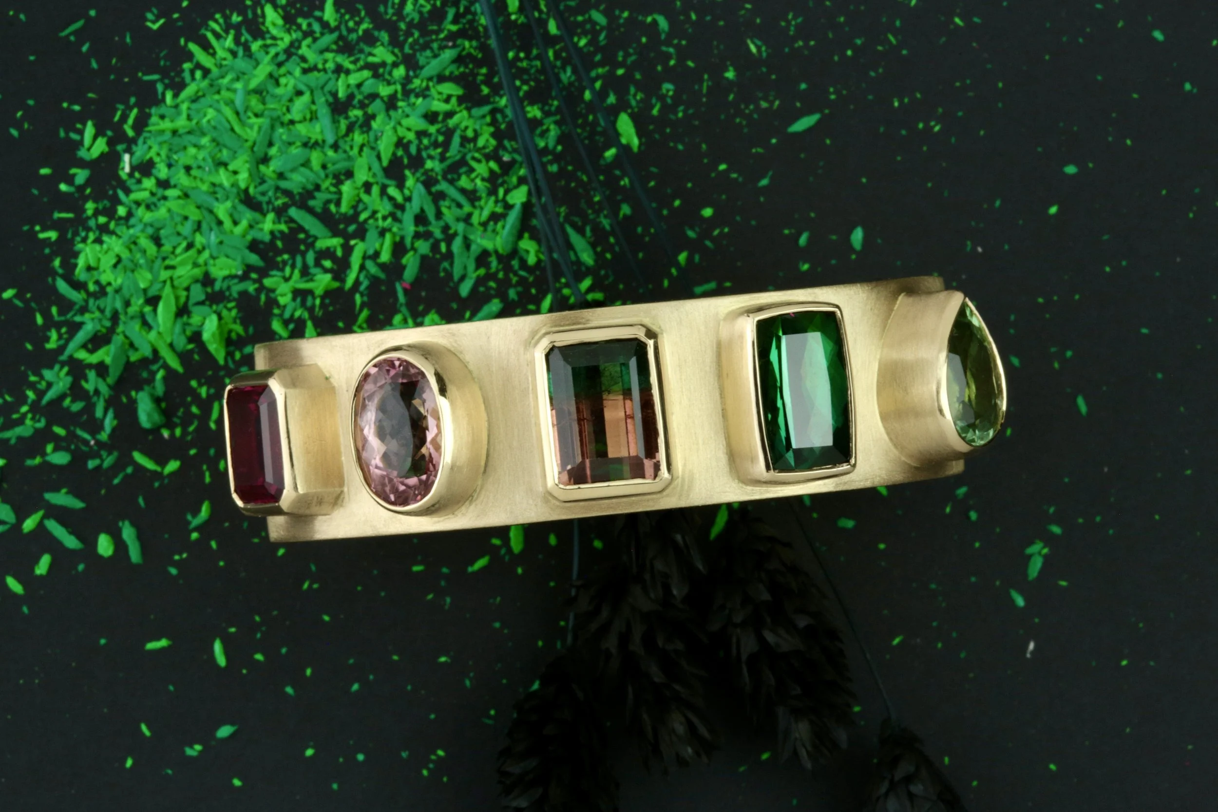 Engineering Color: The Making of an Architectural Tourmaline Set