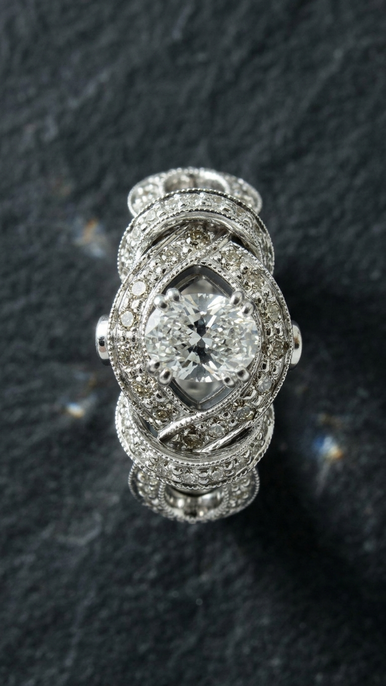 stark jewelers bespoke engagement vintage diamonds ring collection 