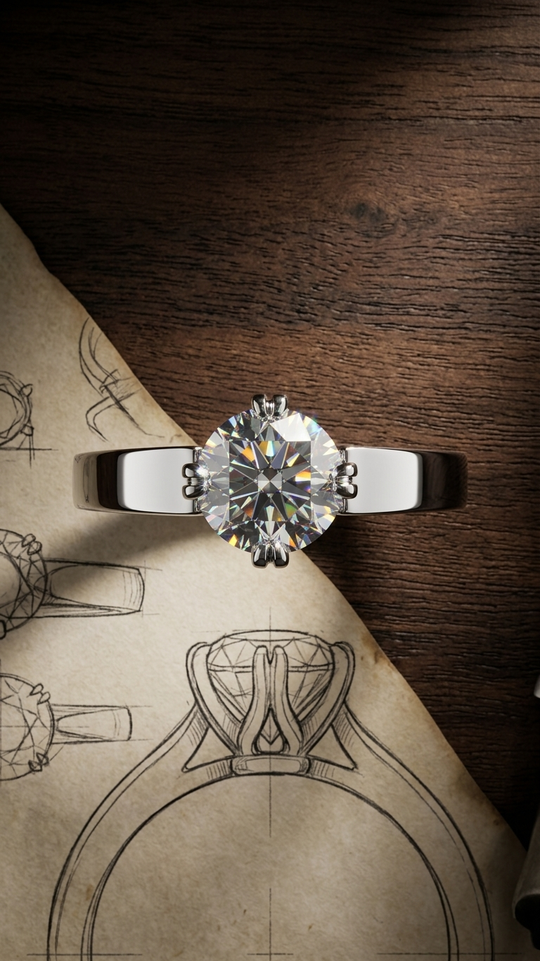 stark jewelers bespoke engagement solitaire ring collection