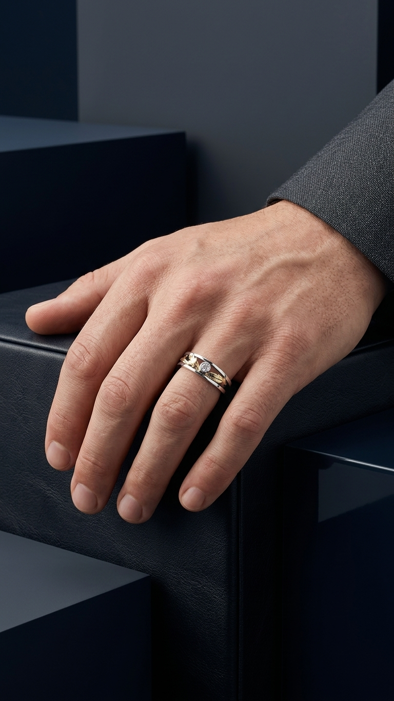 stark jewelers bespoke men's statement rings collection 