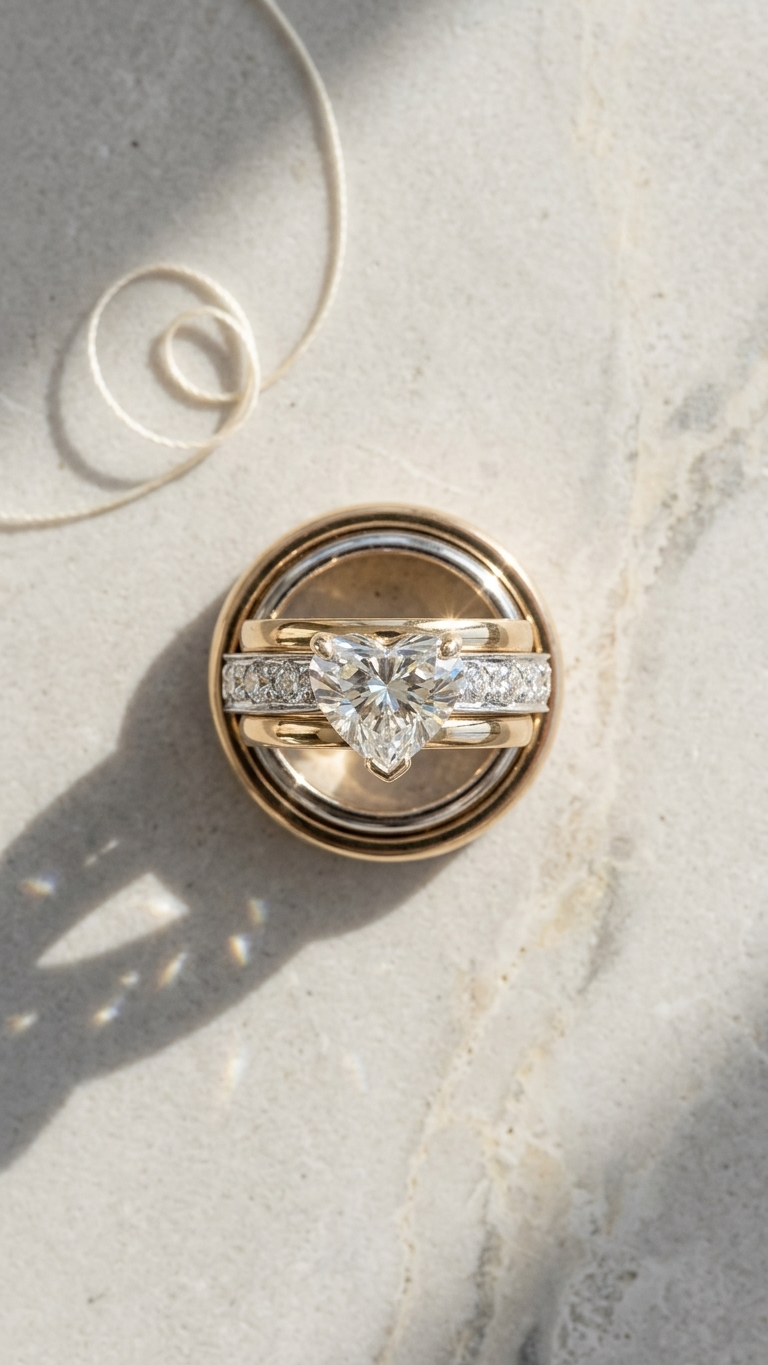 stark jewelers bespoke engagement cluster diamonds ring collection