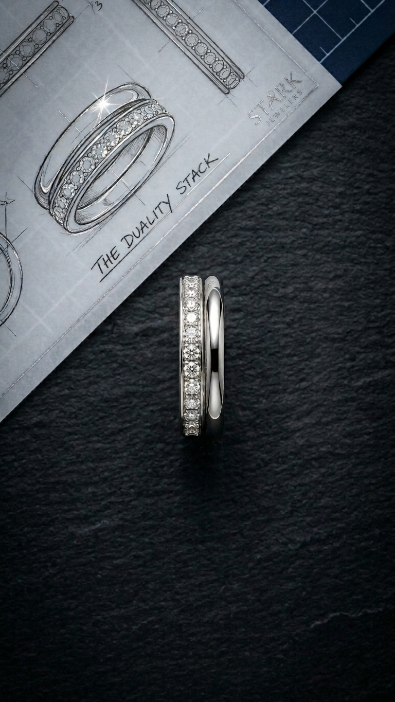 stark jewelers bespoke women's wedding band collection 