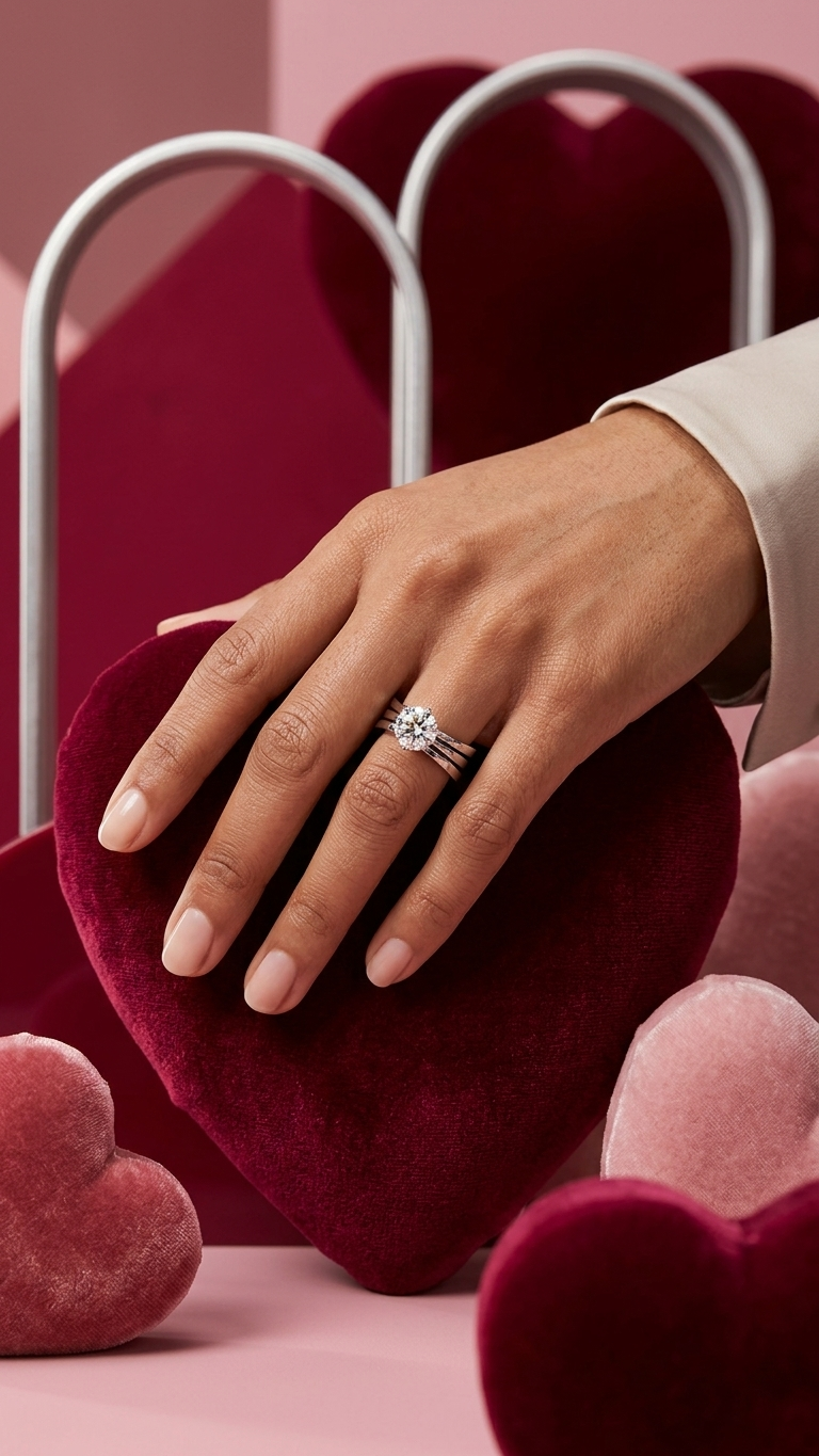 Elegant bespoke engagement rings and fine bands crafted by Stark Jewelers in Sacramento