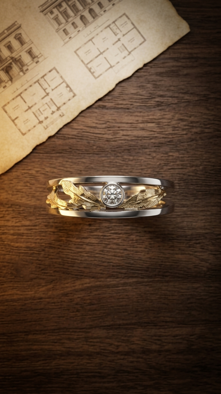 stark jewelers bespoke men's statement rings collection 