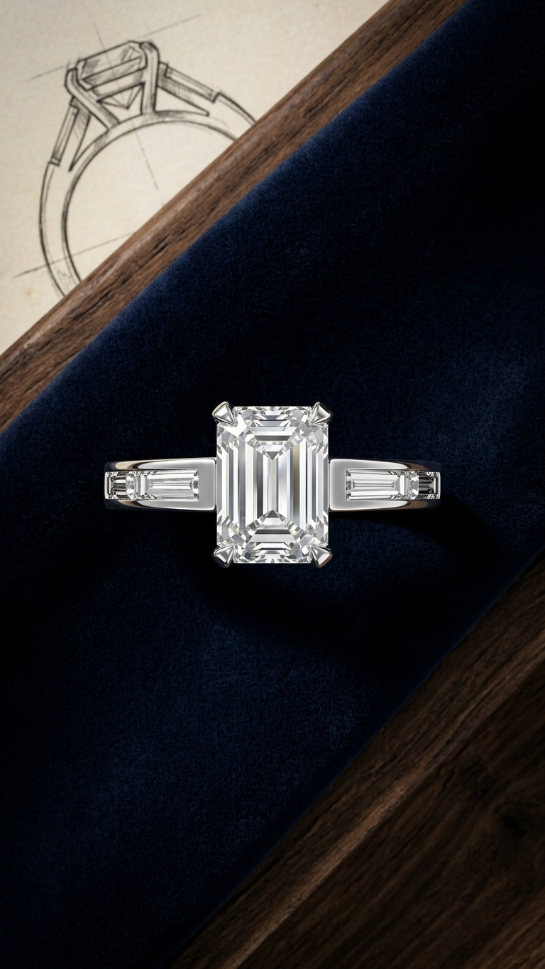 stark jewelers bespoke engagement solitaire ring collection