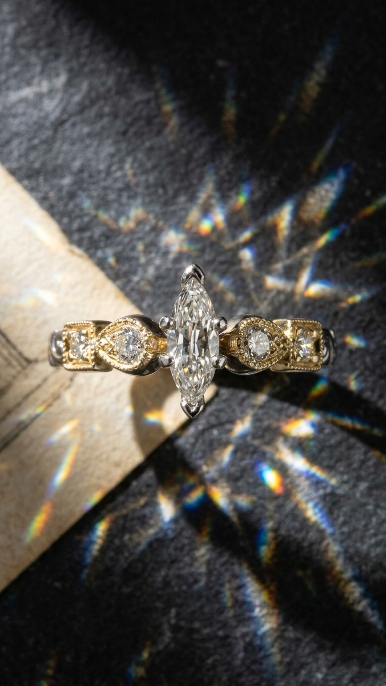 stark jewelers bespoke engagement vintage diamonds ring collection 