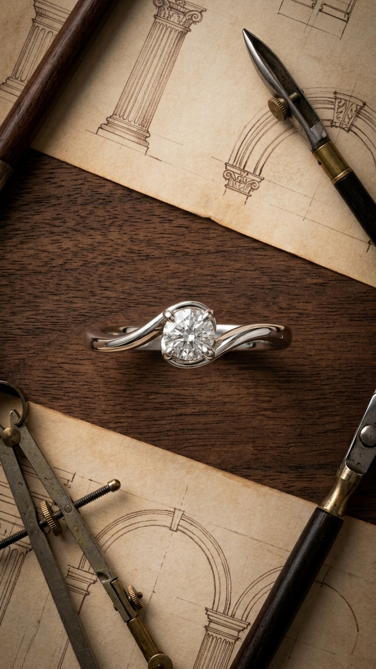 stark jewelers bespoke engagement solitaire ring collection