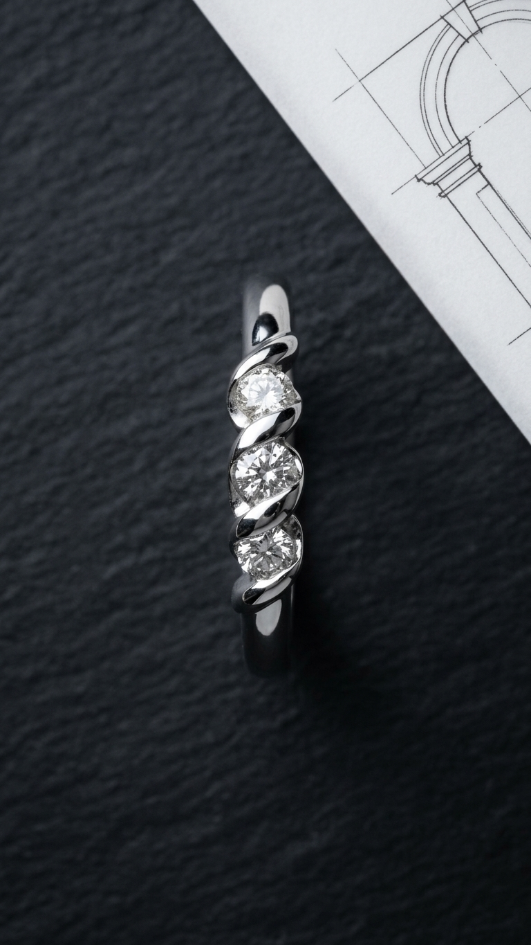 stark jewelers bespoke women's wedding band collection 