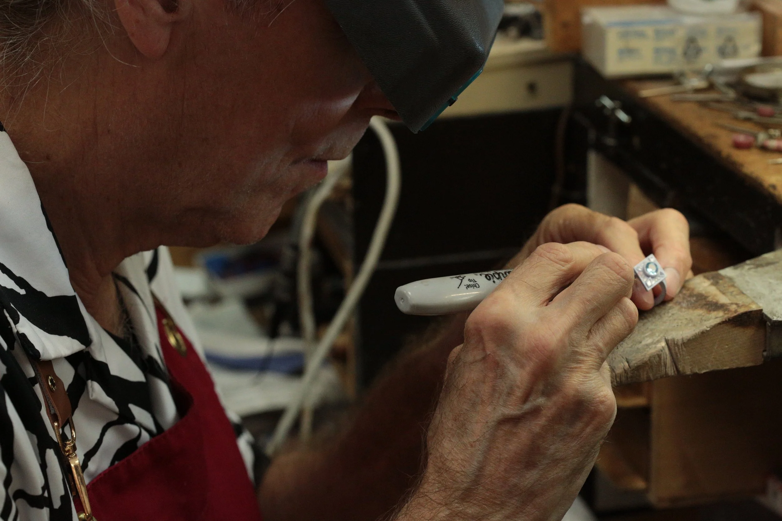 at Stark Jewelers in Sacramento, master goldsmith Larry Stark relies on a vital step in the bespoke creation process: The Design Review and Prototype Adjustment Phase