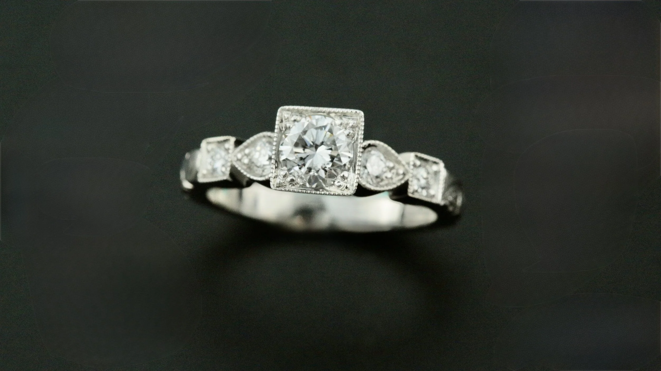 Laurentine Diamond Engagement Ring