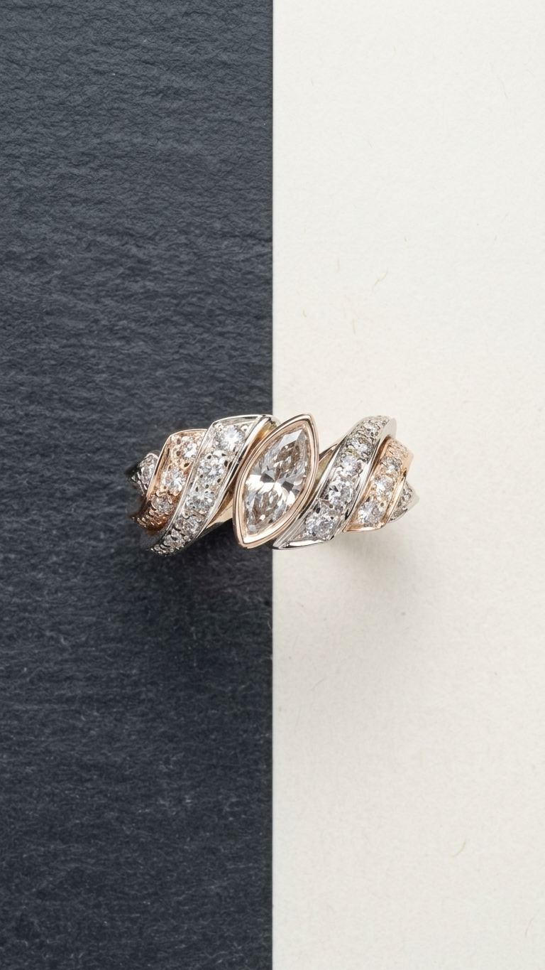 stark jewelers bespoke engagement vintage diamonds ring collection 