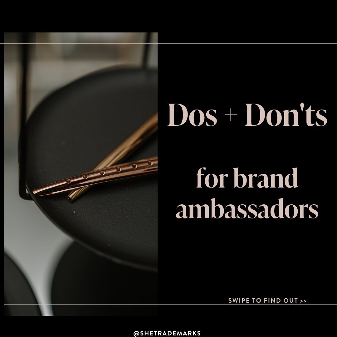 If you hire or become a brand ambassador, make sure you know the rules &darr;

⚡️ Swipe through for some Dos and Don'ts ⚡️

You don't want to get yourself or the brand into trouble with the FTC, so post wisely!

Now for the fun part... I'M LOOKING FO