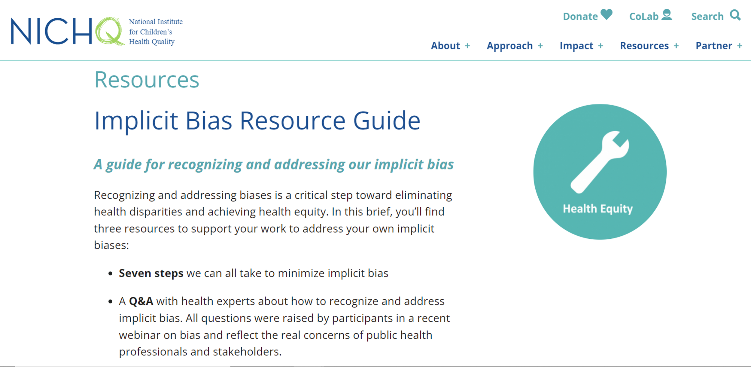 Implicit Bias Resource Guide — DHEER
