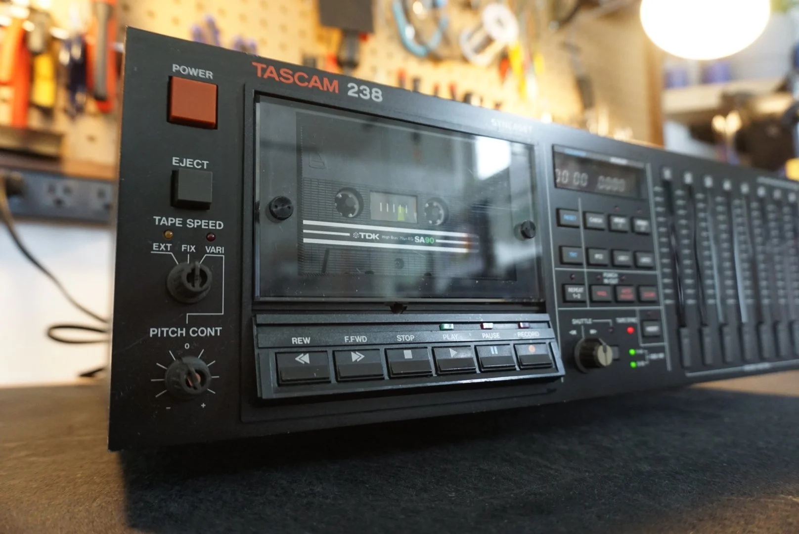 SOLD: Tascam 238 8-track cassette recorder