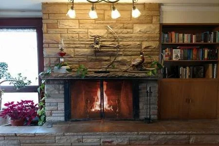 Fireplace Wedding Lodging