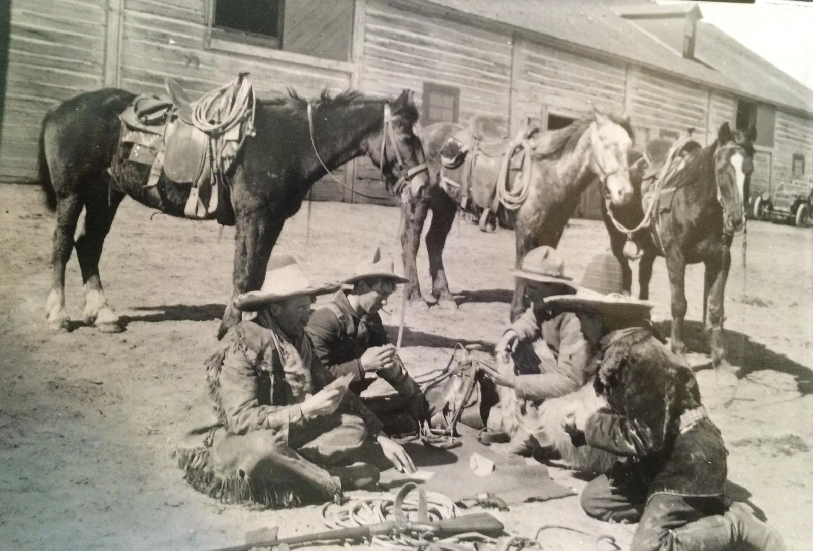 Cowboys on the Historic Oxford Ranch