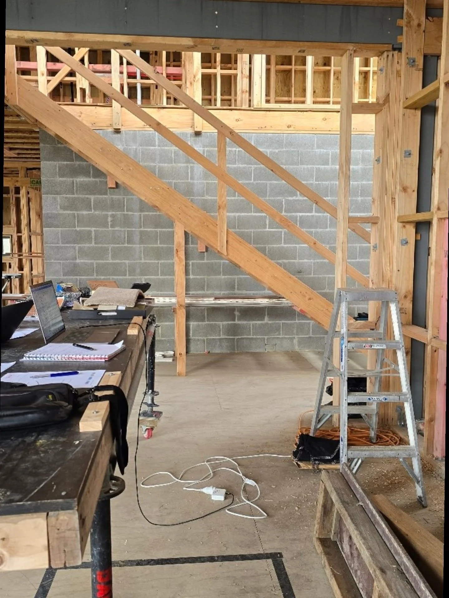 Site meeting, towel rail heights and busy on site
