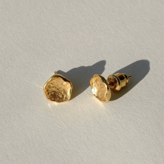 common era icarus molten gold studs.jpeg
