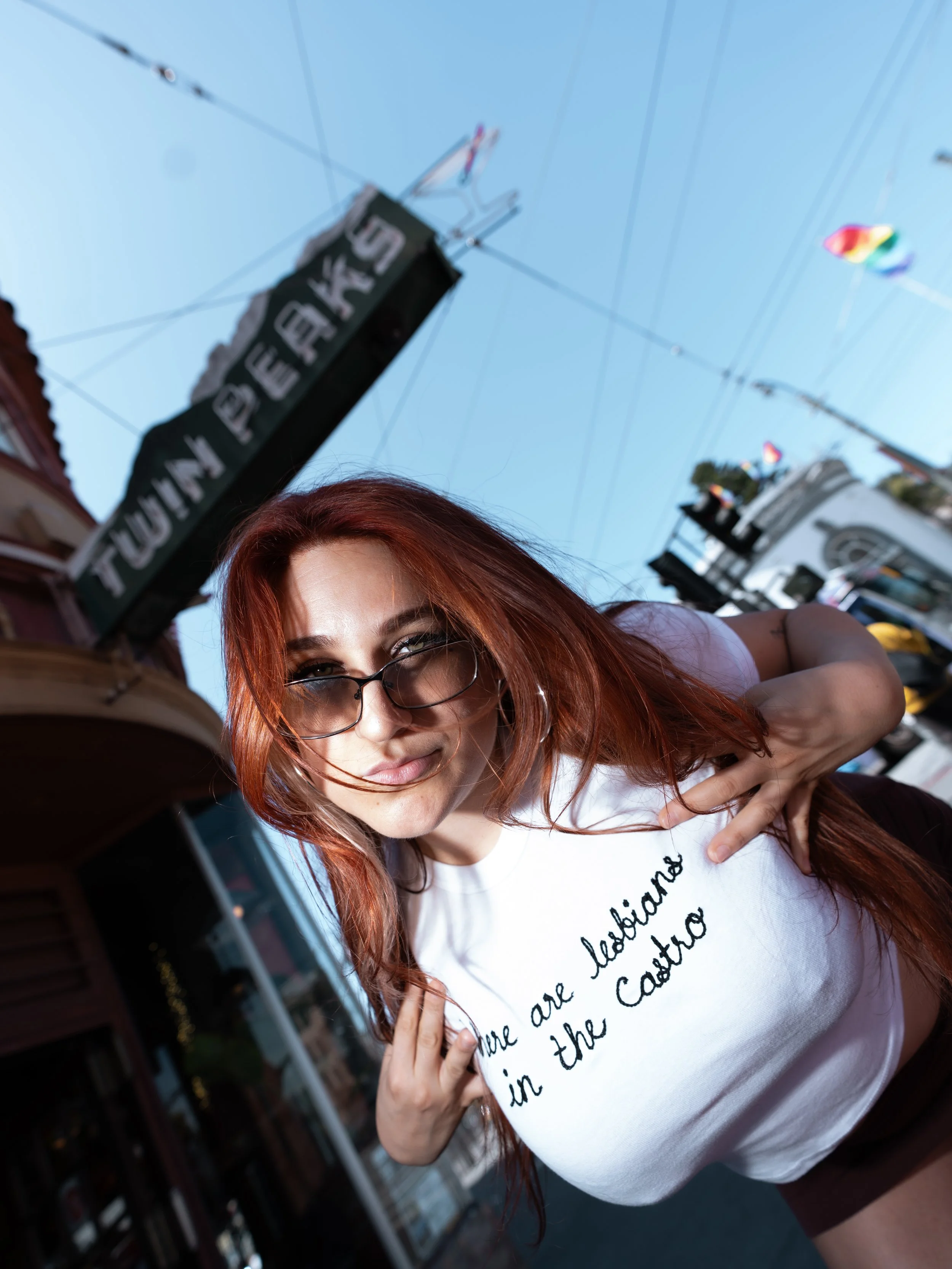 Baby Tee- there are lesbians in the Castro