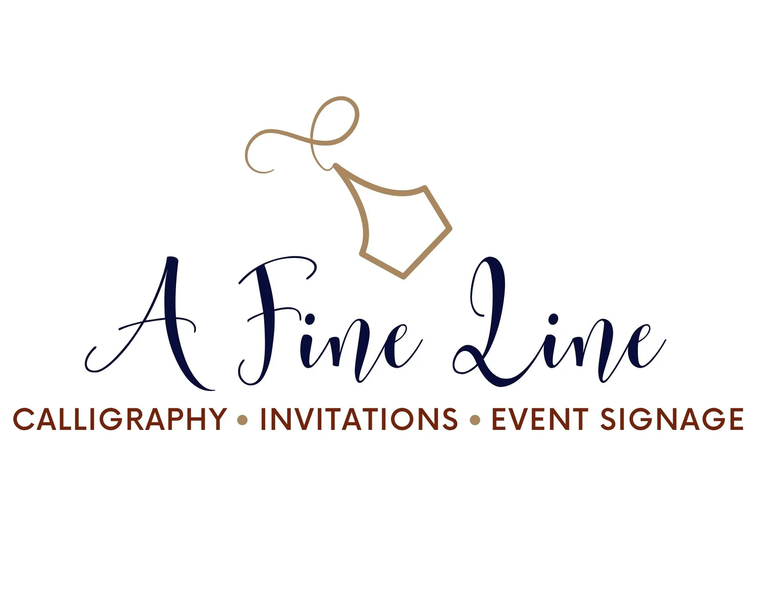 A Fine Line Event &amp;  Calligraphy Design