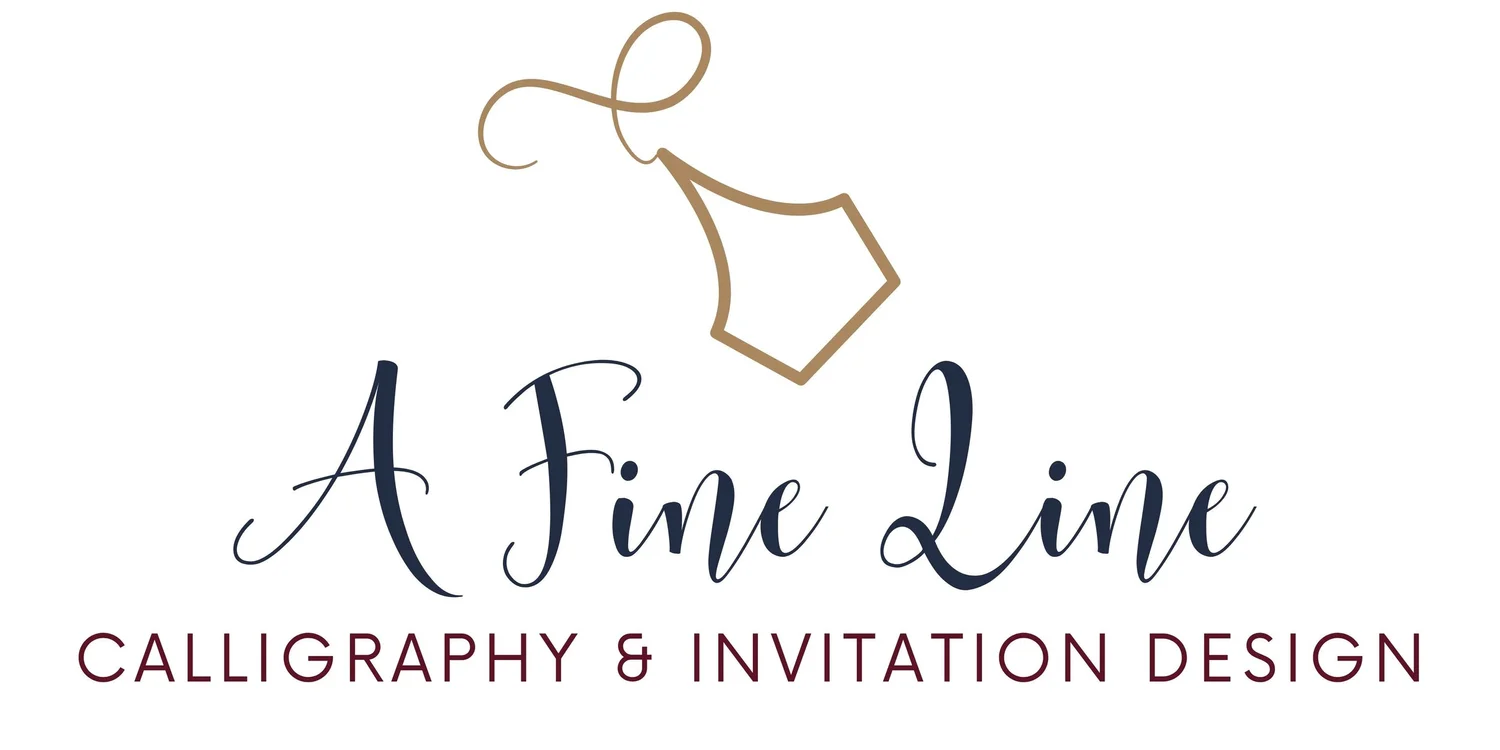 A Fine Line Event &amp;  Calligraphy Design