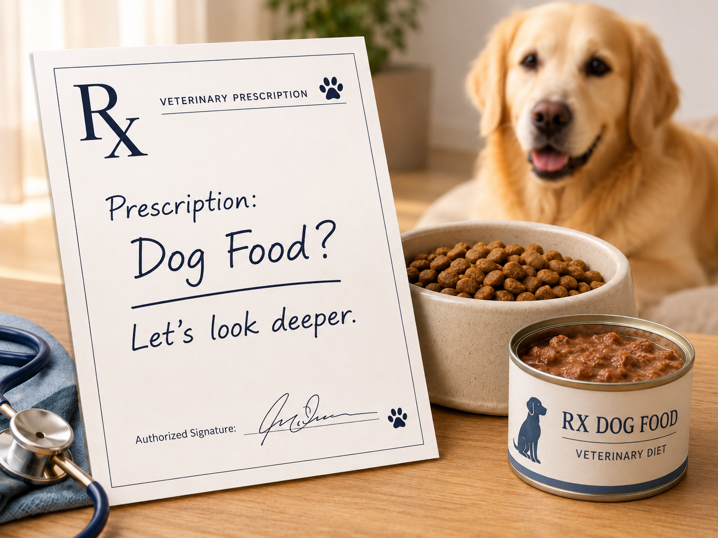 My Vet Recommended a Prescription Dog Foods