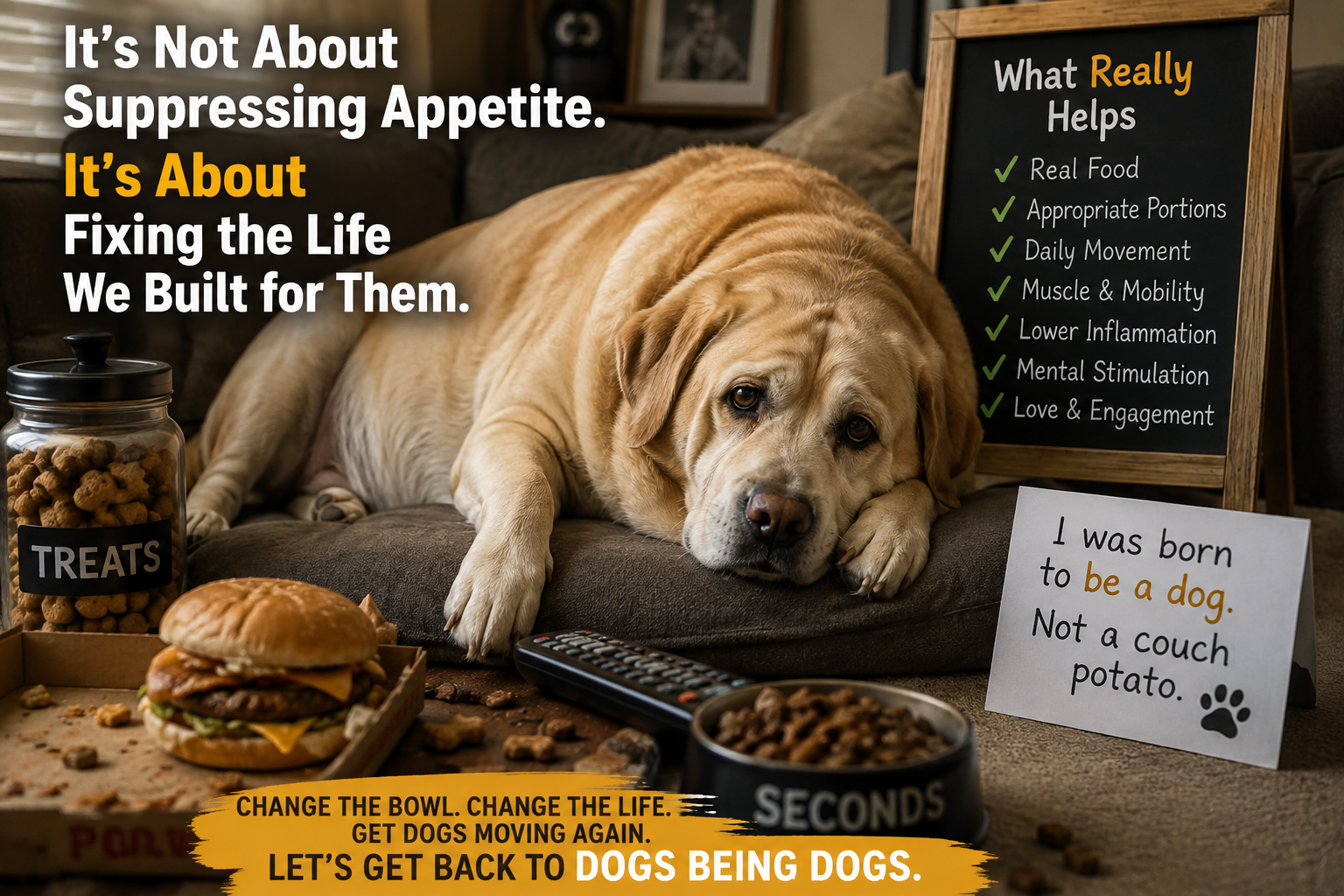 Ozempic for Dogs? Before GLP-1 Drugs, Let’s Rethink the Bowl