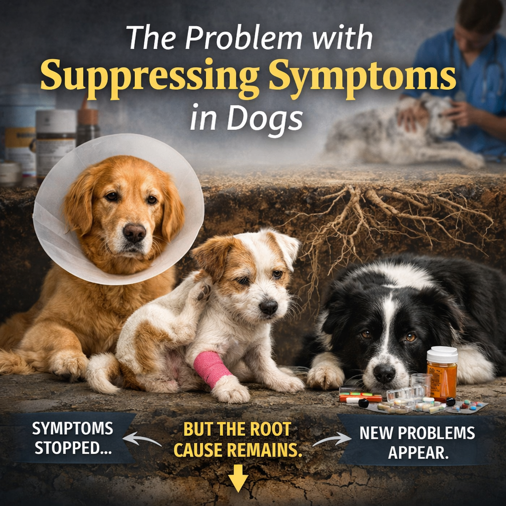 The Problem With Suppressing Symptoms in Dogs