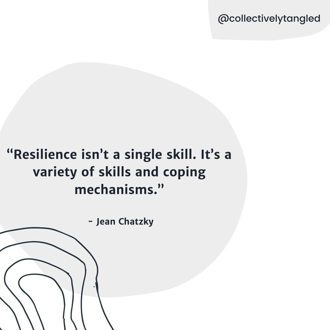 What are some of the coping skills that you use to help manage stress? We need tools and strategies to develop resilience. What's in your toolbox? 🧰🛠