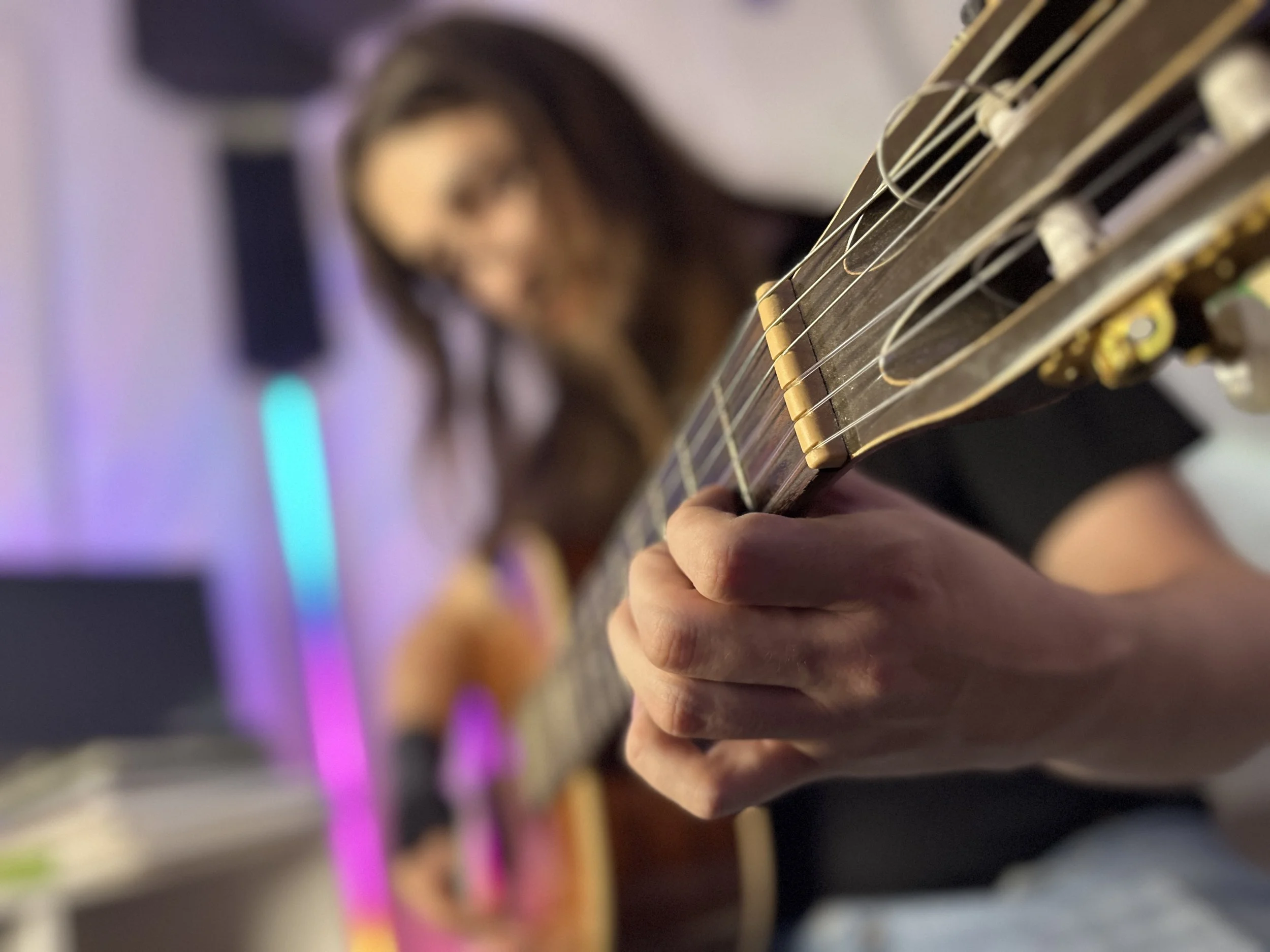 Our  fully equipped Modern Minneapolis studio for guitar lessons