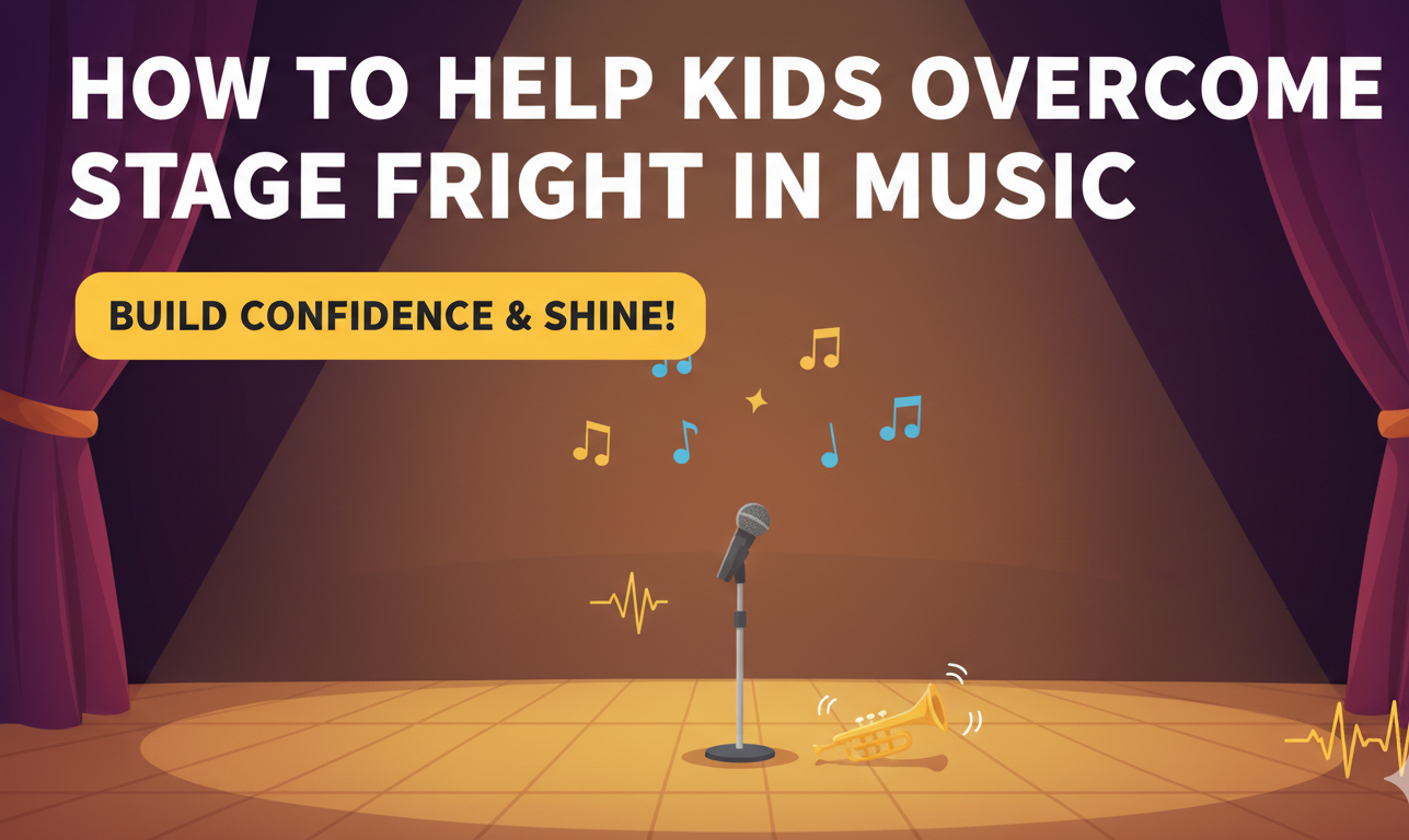 How to Help Kids Overcome Stage Fright in Music