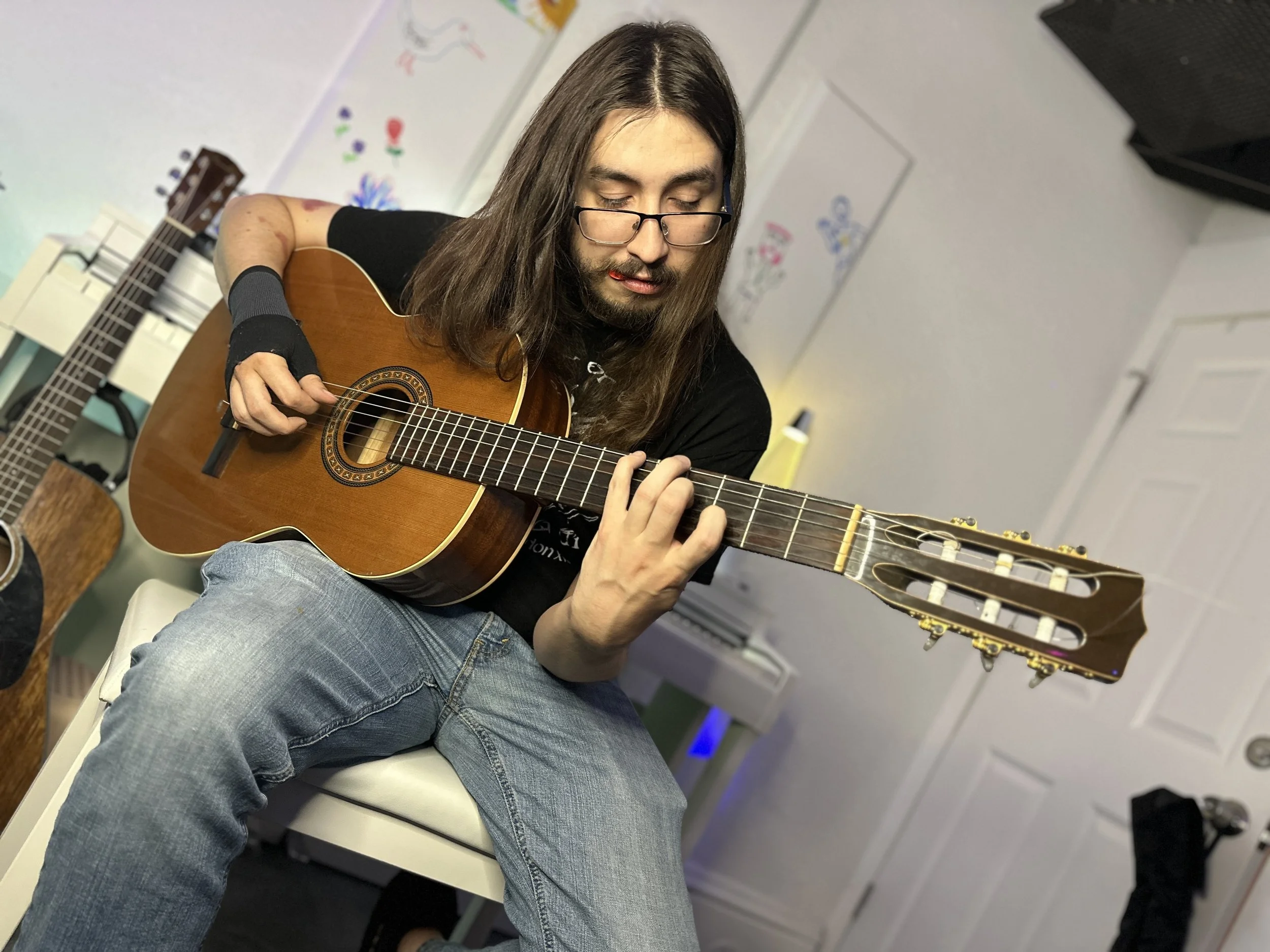 Our  fully equipped Modern Minneapolis studio for guitar lessons