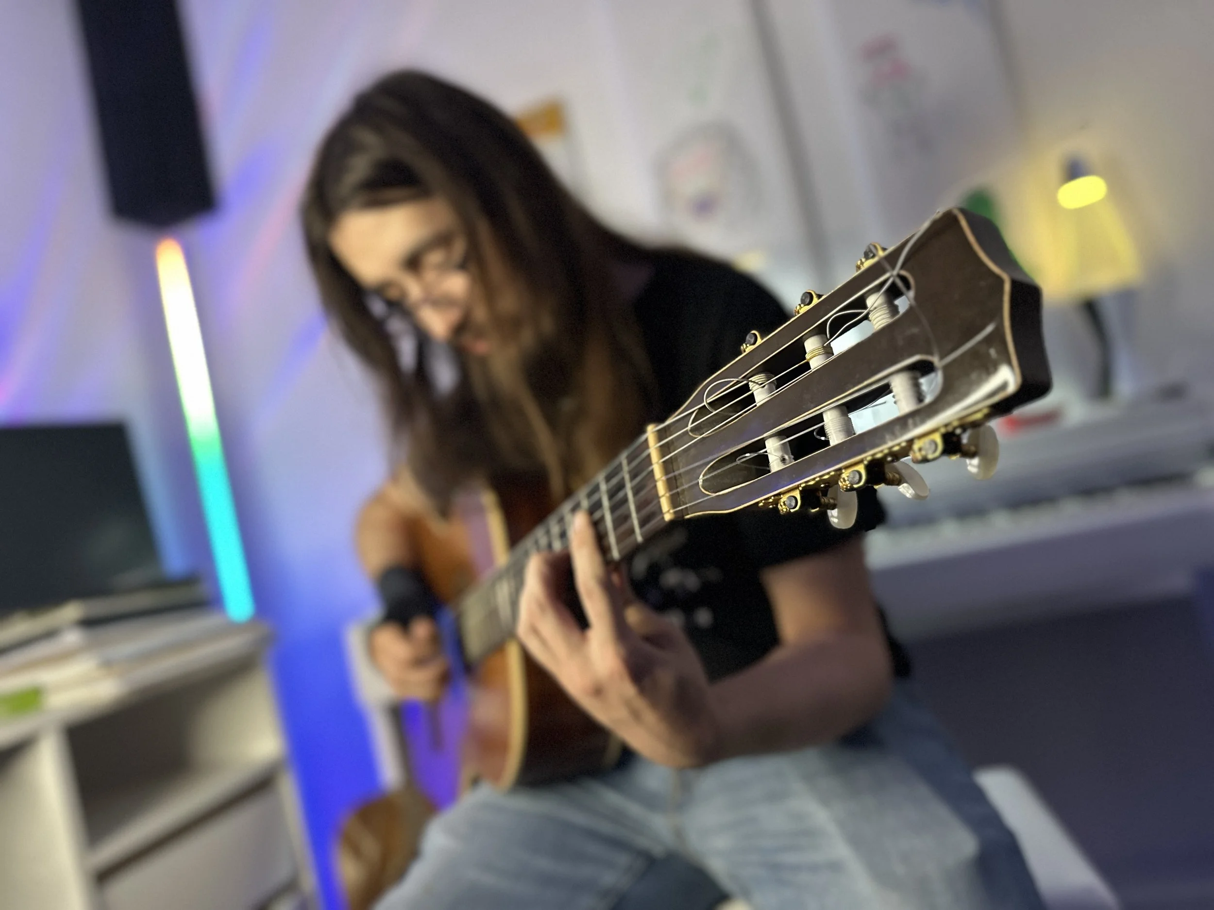 Our  fully equipped Modern Minneapolis studio for guitar lessons