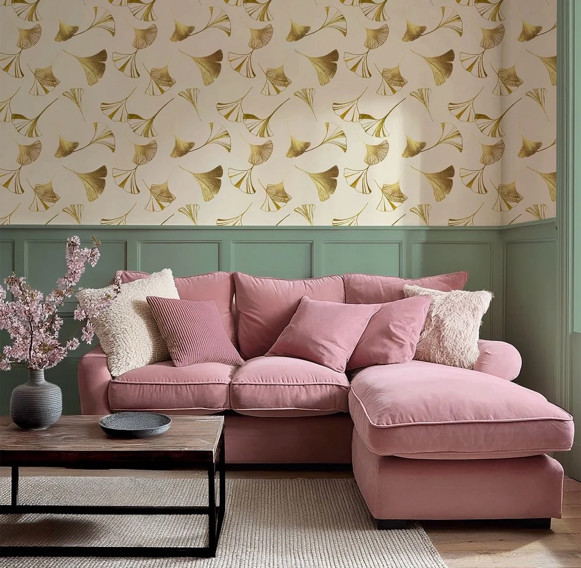 ✨Hello Golden Ginkgo!!✨ 
I really needed to capture the right angle for the gold for this design, as I wanted every leaf to feel dimensional, textured, and full of life! Each leaf is painted or drawn using pen.

I really wanted to give the leaves jus