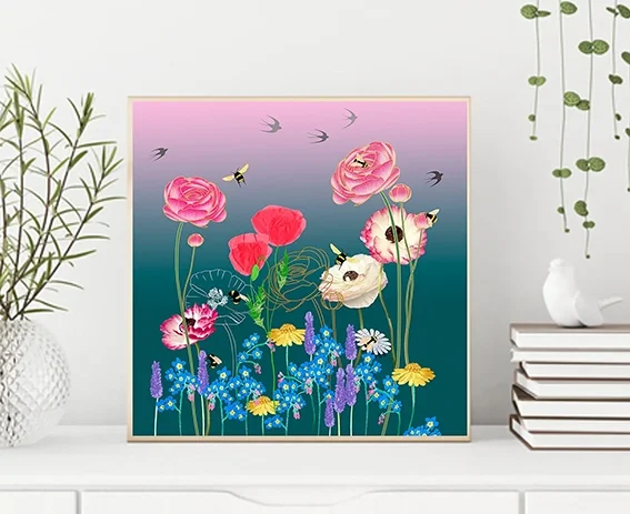 Giclee Fine Art Print - Forget Me Not
