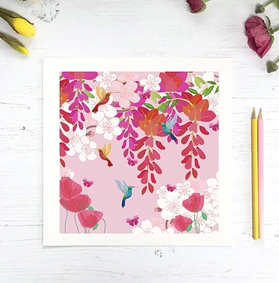 FW_Amanda+West+Wisteria+Hummingbirds+Pink+FDlorals+Flower+BOtanical+Artist..webp