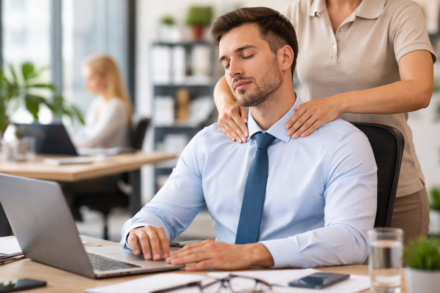 Tips to Stay Fit for Office Workers: The Importance of Neck and Shoulder Massage