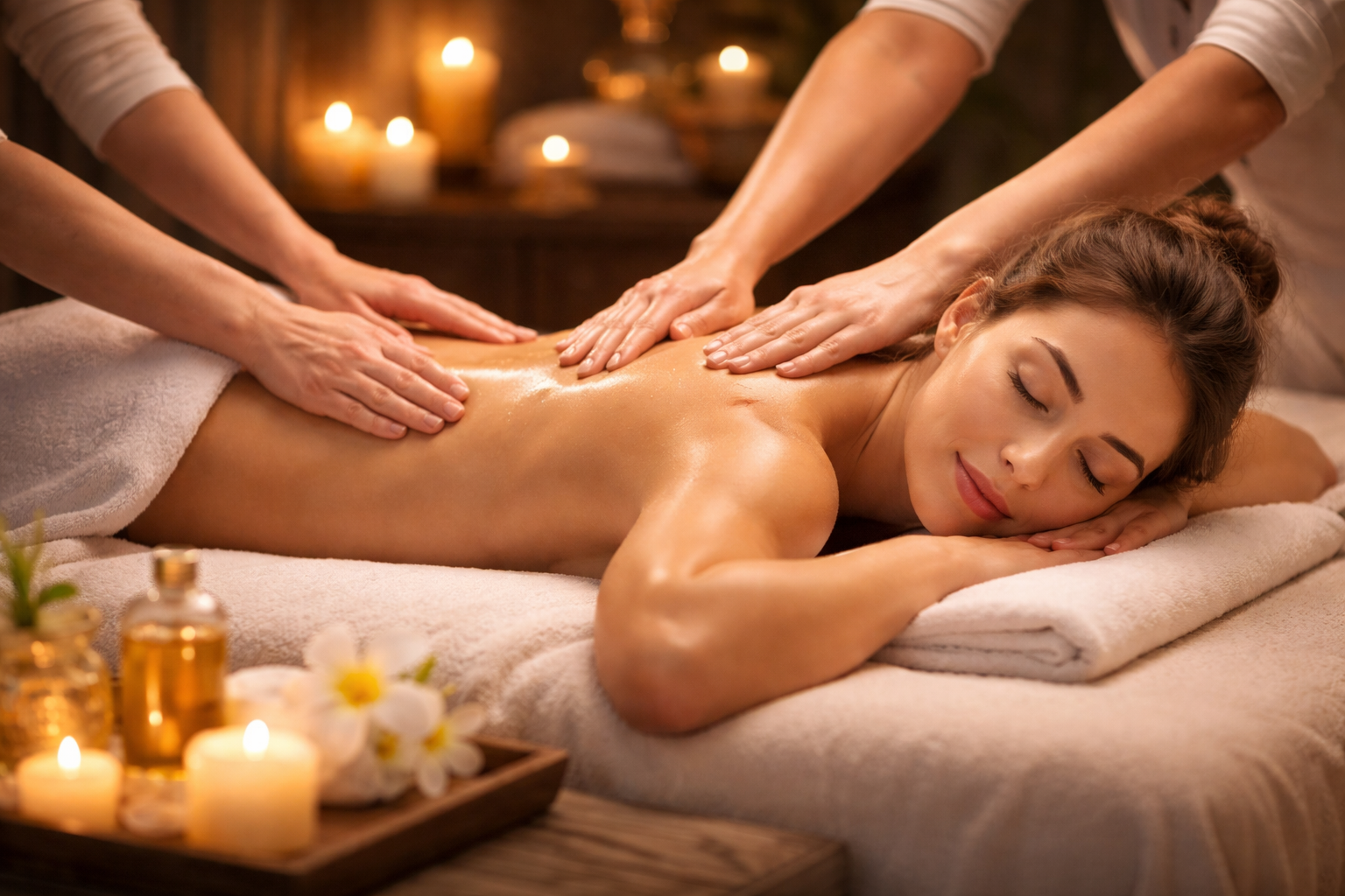 Relaxation with Four Hand Massage, A Luxury Experience of Total Calm