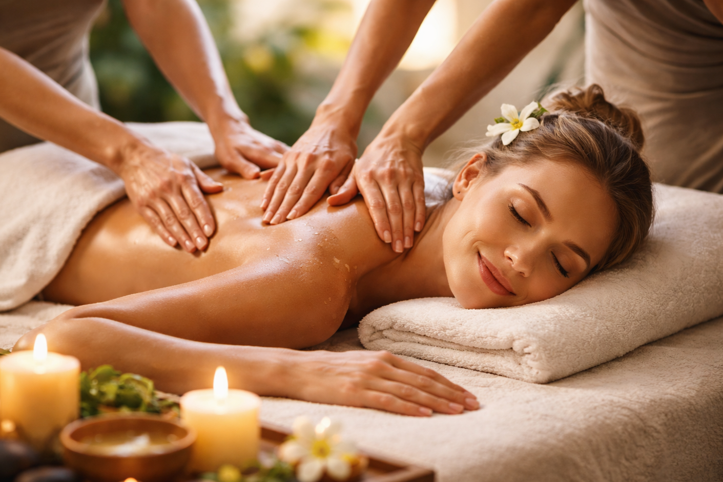 Four Hands Massage, The Best Massage Solution for Intensive Relaxation After a Busy Day