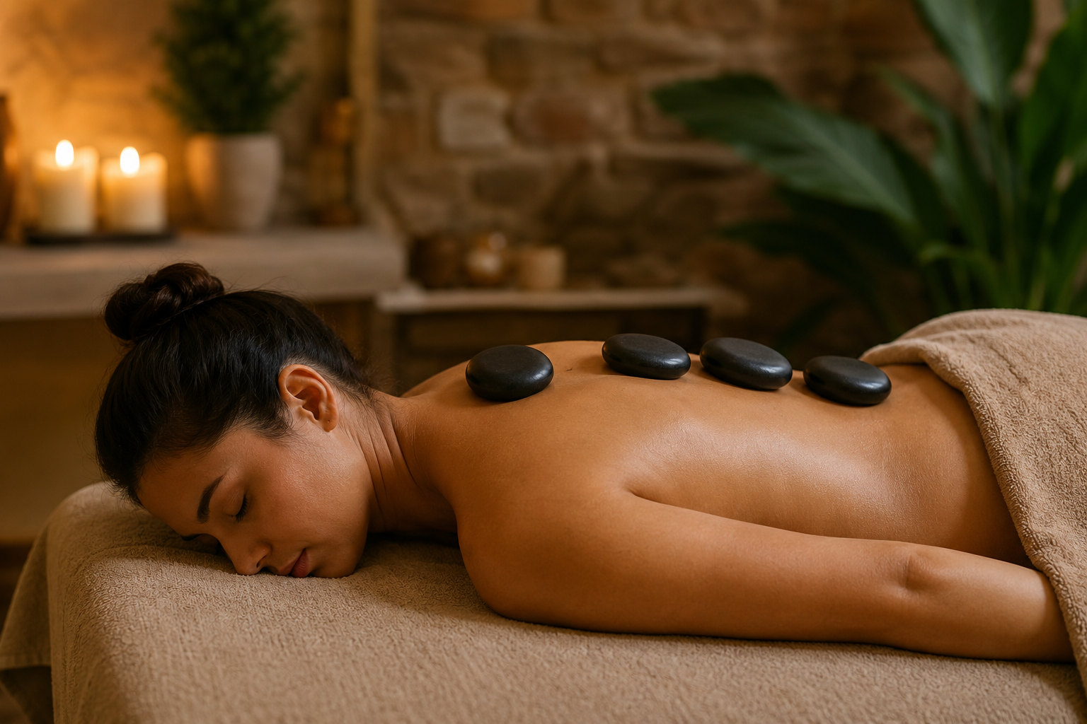 How Warm Stone Therapy Helps Relax Tight and Tense Muscles