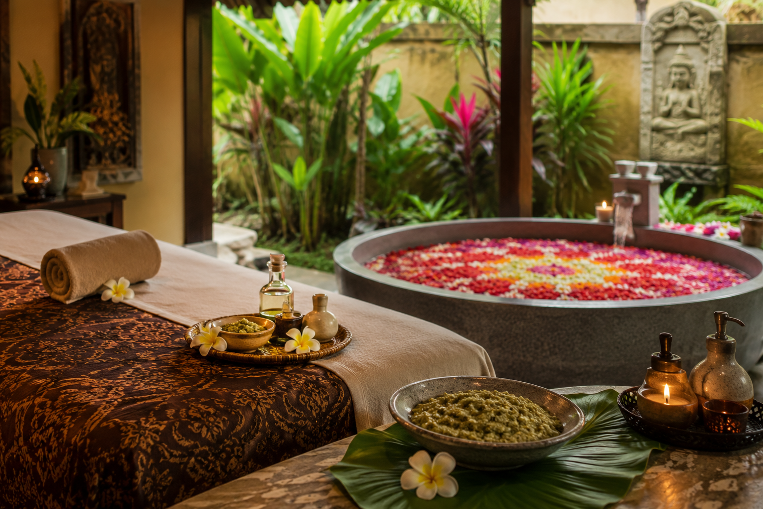 Best Bali Spa Packages Combining Massage, Body Scrub, and Flower Bath