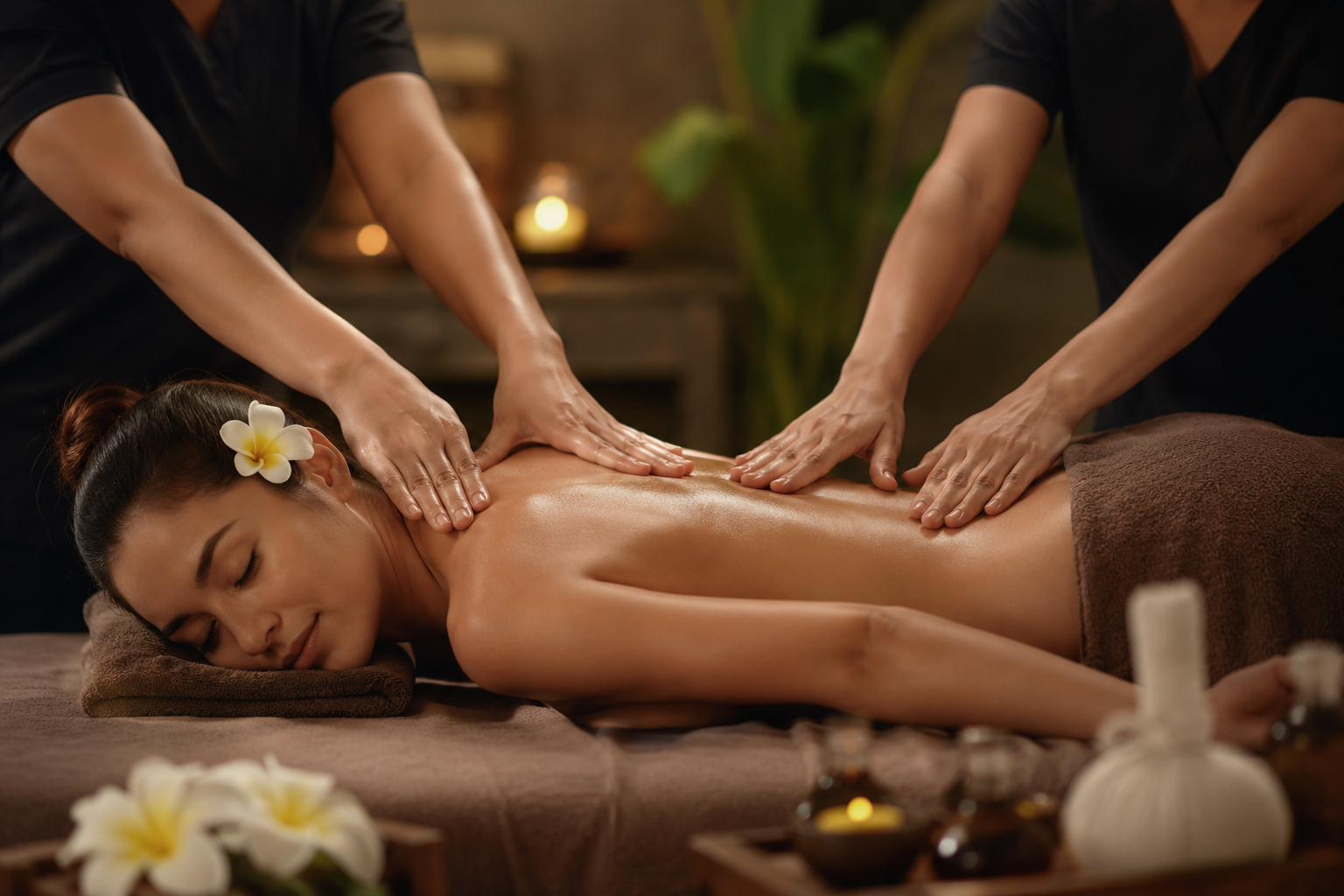 Why Four Hands Massage Offers a Unique Relaxation Experience