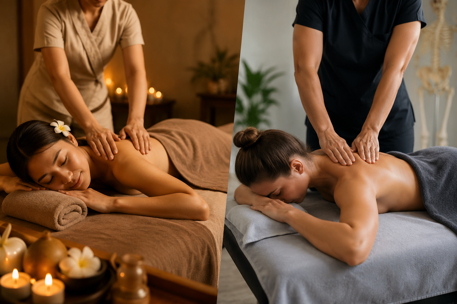 The Difference Between Wellness Massage and Therapeutic Massage