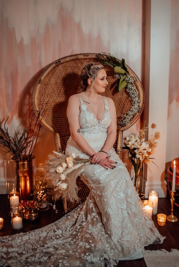 Stunning unique secondhand bridal gown | annalindh