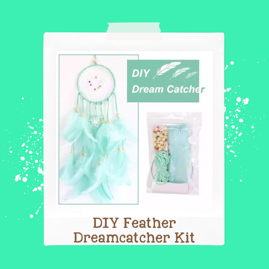 DIY Feather Dreamcatcher Kit w/lights — The Crafting Crate